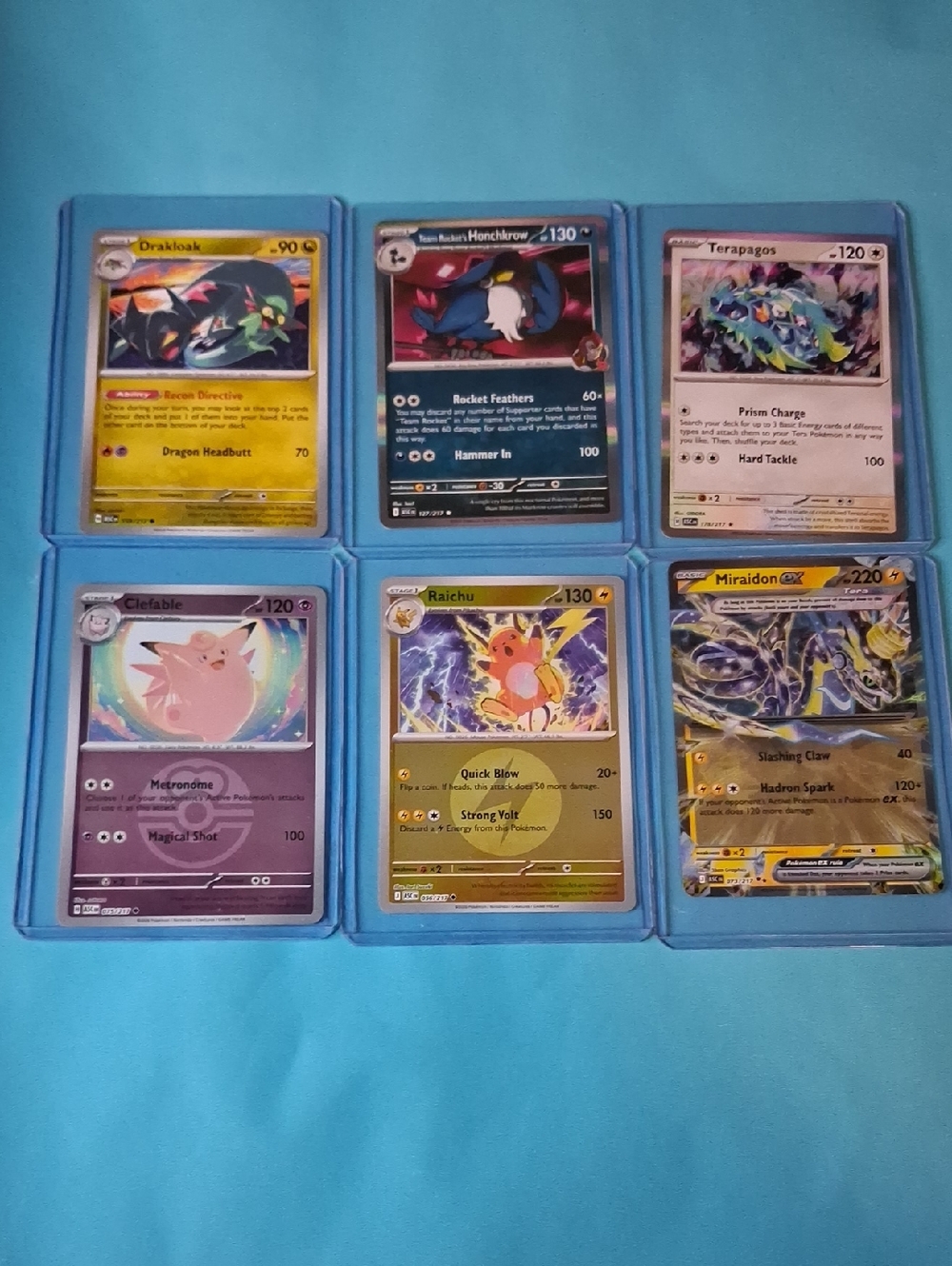 6 Pokemon Ascended Heroes Cards